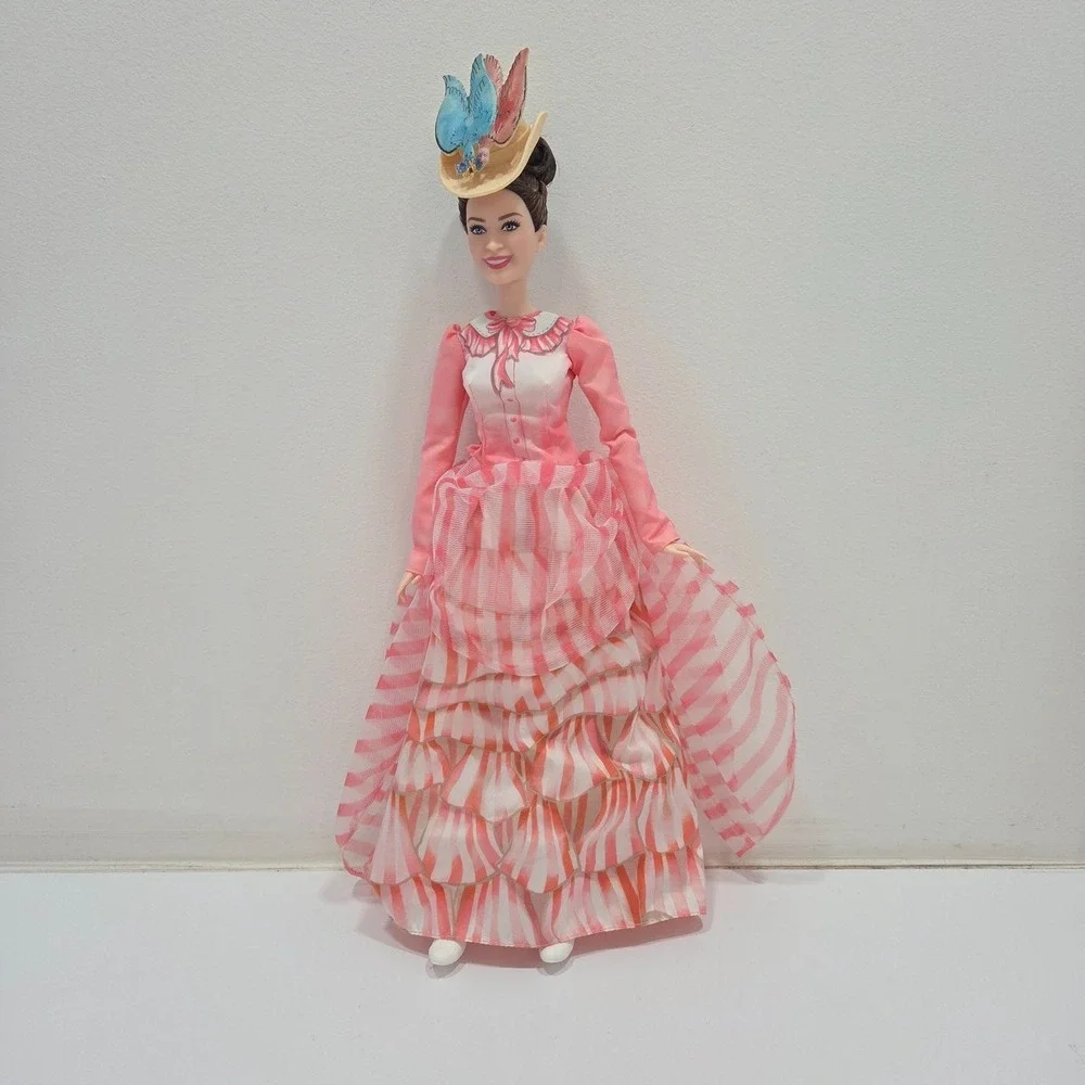 Disney Barbie Signature Doll Mary Poppins Returns Grand Music Hall Pink Dress